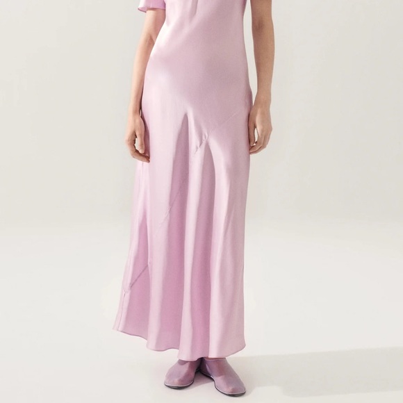 Chic Lilac Maxi Dress - Picture 4 of 7